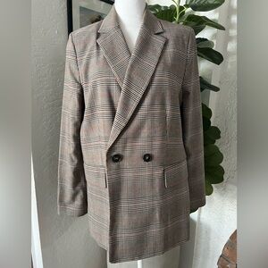 NWOT H&M PLAID BLAZER🖤